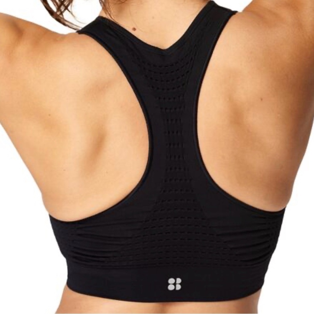 Sweaty Betty Olive Green Stamina Sports Bra